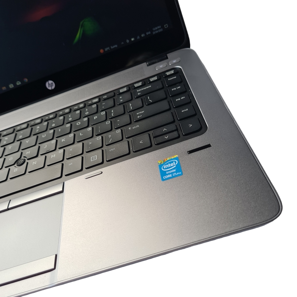 HP EliteBook 840 G1 14" Laptop Grey Silver touch screen Intel Core i7 RAM 8GB - Picture 2 of 11